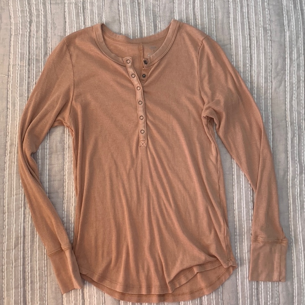 Aerie Henley Top
